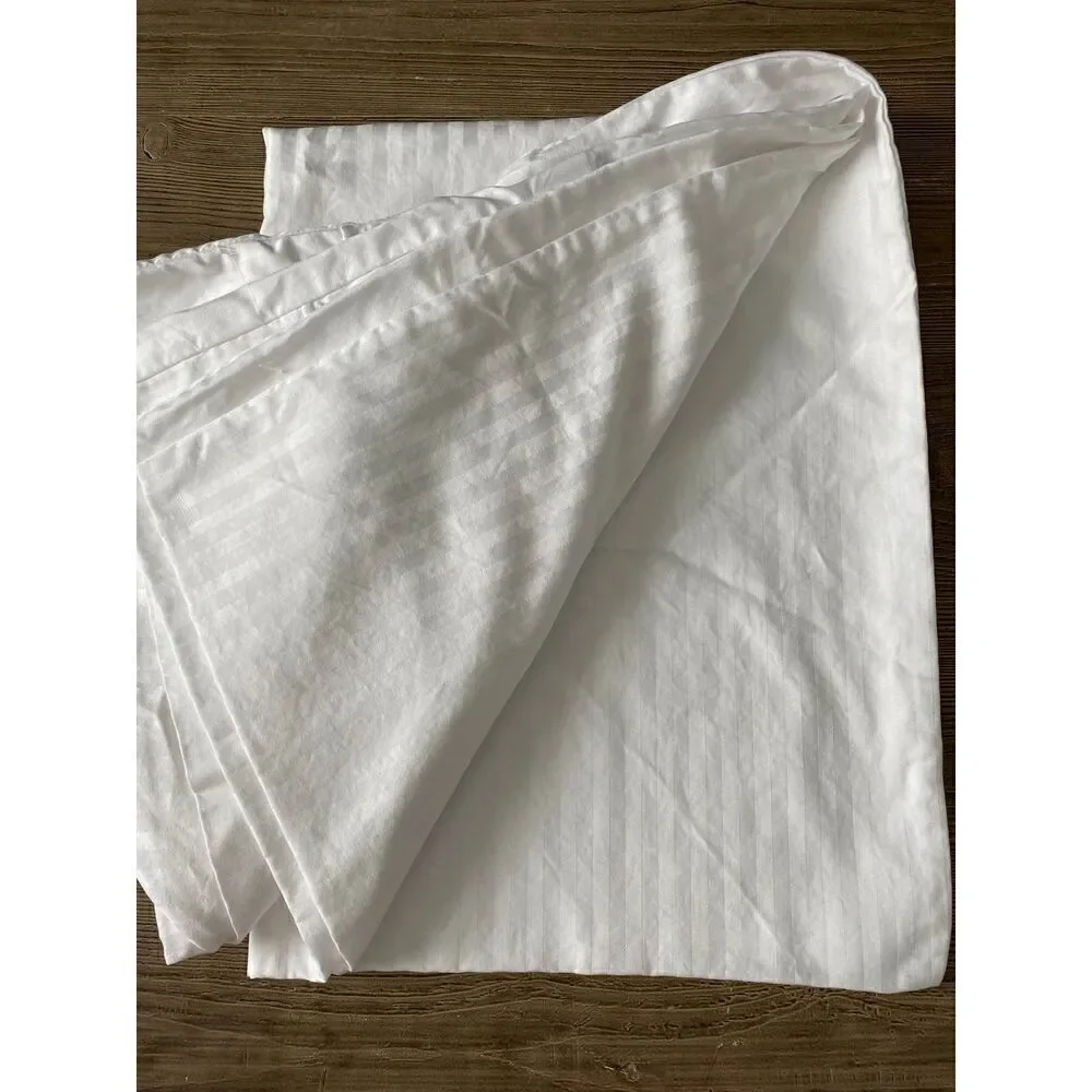 Fieldcrest Dolby Striped Double Stitched Detail Bed Pillowcase Set